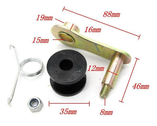 Tensor De Rodillo De Cadena Para 50cc 125cc Quad Dirt Bikes