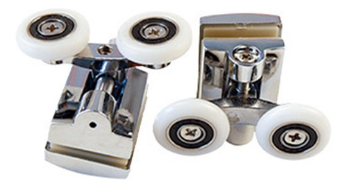 4x 2pcs Rodillos De Rueda Superior Para Puerta De Ducha