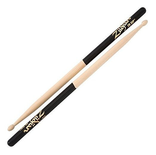 Avedis Zildjian Company 2b Wood Black Dip Drumsticks