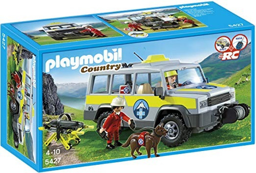 Playmobil Camión Playset De Rescate De Montaña