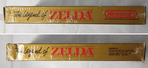 Zelda Tloz Nintendo Nes 1986 Cib Completo Retromx (Usado)