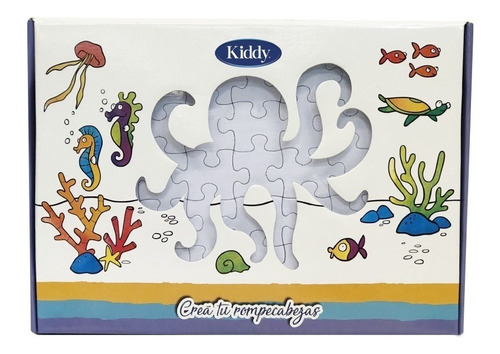 Imagen 1 de 5 de Art Collection - Kiddy - Crea Tu Rompecabezas