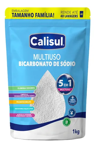Calisul Calisul Limpador E Multiuso Bicarbonato De Sódio - 1kg