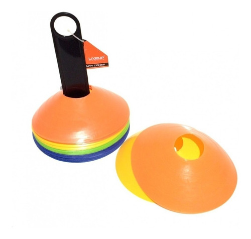 Imagem 3 de 3 de Kit C/ 20 Cones Half Cone Chapéu Chinês Demarcatório Liveup