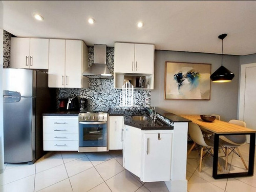 Imagem 2 de 15 de Apartamento No Morumbi 60m² Com 1 Dormitório E 2 Vagas - Com Depósito - Br31271