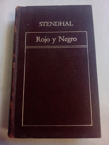 Rojo Y Negro Stendhal Pasta Dura Ed. Origen 1983