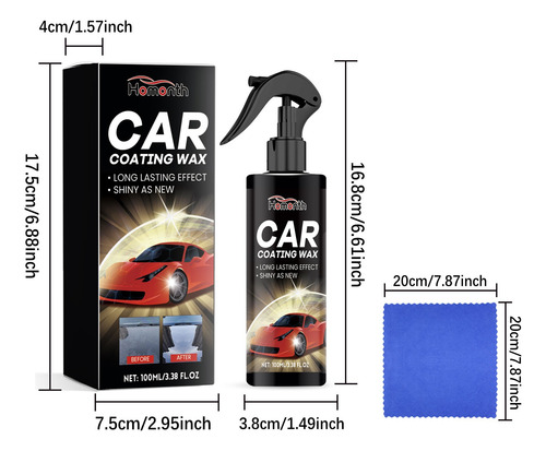 Quitamanchas Multiusos Para Lavado De Coches, Espuma Limpiad