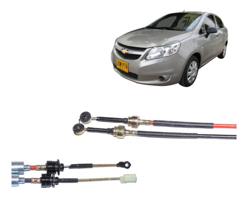 Cable Selectora Cambios Chevrolet Sail 1.4 2015 (original)