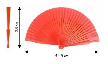 Imagen 3 de 6 de Abanico Con Estuche Regalo Mujer Uso Diario Calor Flamenco