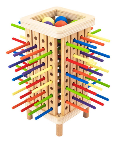 Juguete De Palo Para Tirar Para Niños, Juguete De Cuadrado