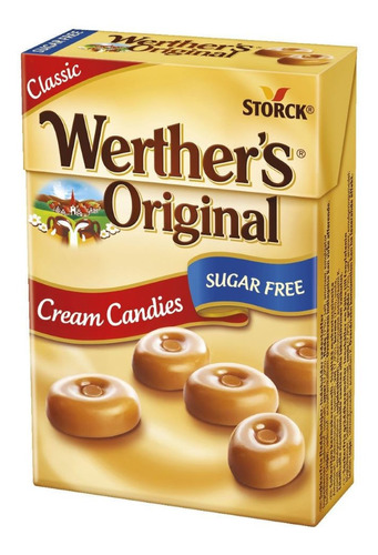 Caramelo Werthers Original Libre De Azúcar 42 G