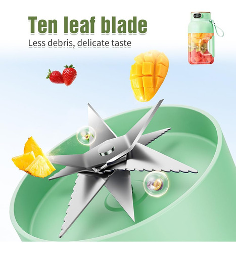 1200ml Extractor De Jugo, Licuadora Portatil Recargable