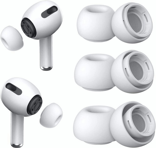 3 Pares Eartips Consejos Para Auriculares Para AirPods Pro