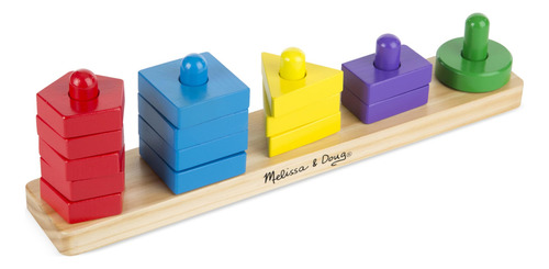 Tabuleiro Melissa E Doug Stack & Sort
