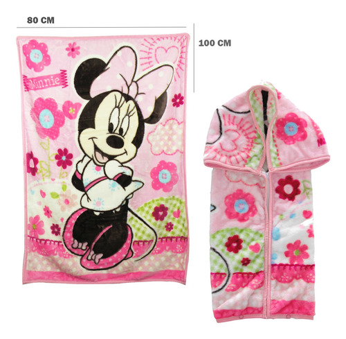 Saco C/broche Minnie Rosad 3139mnr