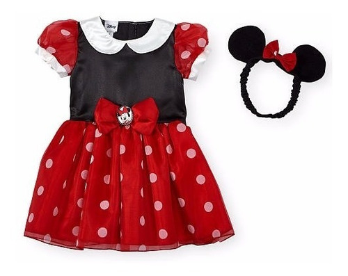 Disfraz Minnie Mouse Bebé 3 Años Original Entrega Inmediata
