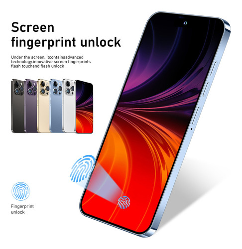 Smartphone De 7,3 Pulgadas I15promax Versión Global 5g, 16+1