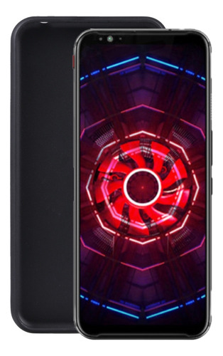 Funda De Teléfono Tpu Negra Mate For Zte Nubia Red Magic 3