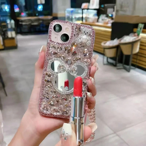 Funda Diamond Bear Mirror For Samsung S24/a05s