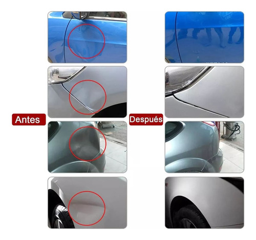 Kit Saca Abolladuras Desabollador De Auto Herramienta Autos