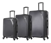 Comprar Maletas De Viaje Set De 3  Discovery Negro  - Dijn