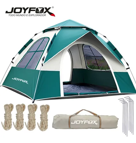 Joyfox Barraca Camping Automatica Joyfox J-723 4 Pessoas Impermeável