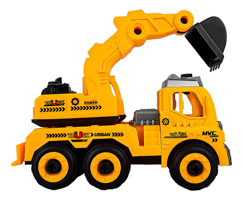 Trator Brinquedo Veículo De Construção Infantil Desmontável