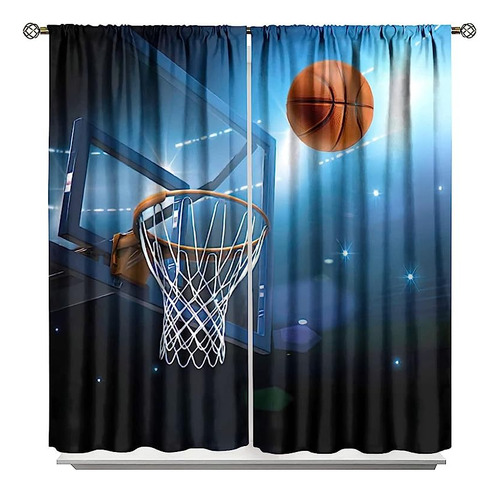 Cortinas Baloncesto Para Adolescentes Diseño Moderno Cancha