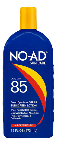 No-ad Locion De Proteccion Solar Spf 85 | Proteccion Uva/uvb