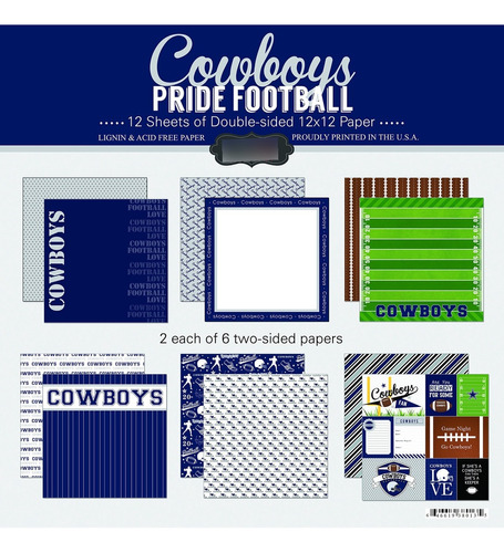 Scrapbook Custom 38013 Kit Album Recorte Futbol Orgullo