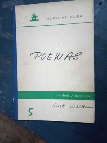 Walt Whitman. Poemas (Usado)