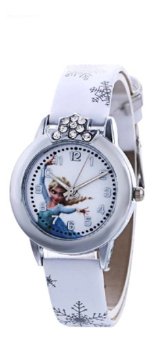 Relógio Frozen Princesa Anna E Elsa Menina Criança Barato