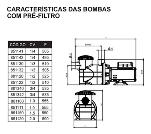 Motobomba P/ Piscina 1/2cv Ip21 Bivolt Veico Pro By Fluidra