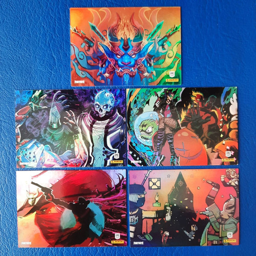 Tarjetas Fortnite Póster Cards 2020 Lote De 5 Tarjetas 