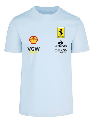 Romana Ez Playera Ferrari F1 Edición Especial Miami Gp