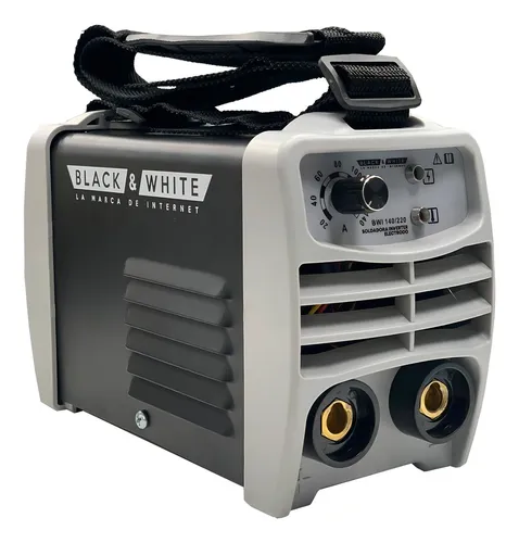 Soldadora inverter Black & White BWI140/220 color negro/blanco