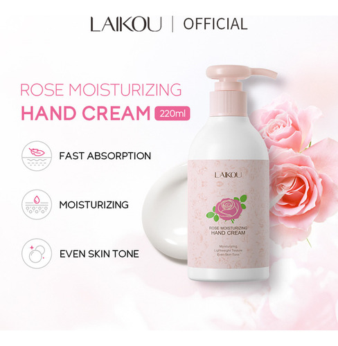 Crema Hidratante Para Manos R, 220 Ml, Hidratante Y Humectan