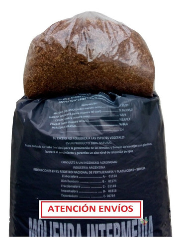 Turba Rubia Musgo Sphagnum X 10 Dm3 / Litros