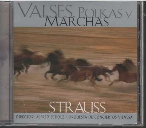 Cd - Johann Strauss / Valses Polkas Y Marchas