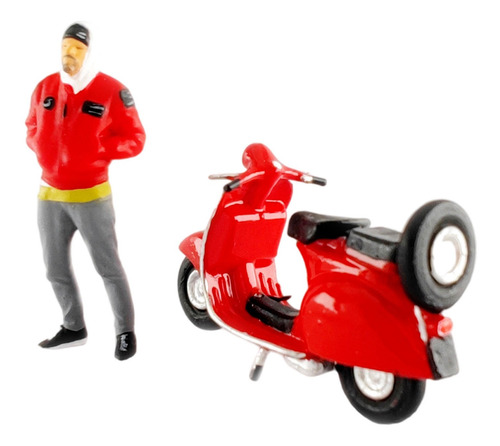 Figuras De Personas Modelo 1:64 Escala S Rm Rojo Rm Rojo