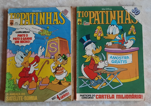 Gibi Hq Tio Patinhas Ed Abril Lote Com 17 Números + Cortesia (Usado)
