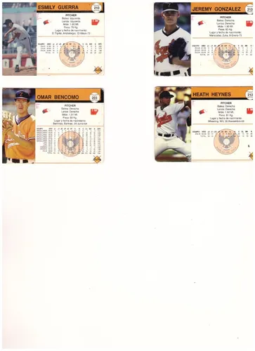 Barajitas Line Up 94-95 Lara (Usado)