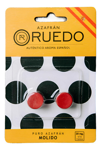Azafran Ruedo X 2 Capsulas. Puro Azafran Molido