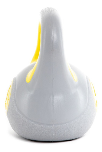 Imagen 5 de 5 de Pesa Rusa Cemento Jks 4 Kg Blanco Amarillo