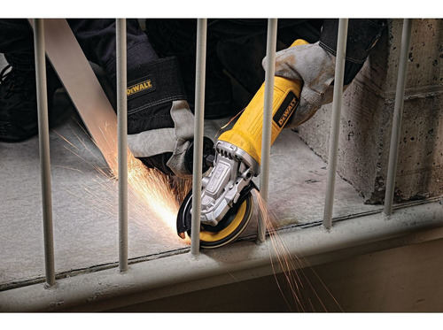 Esmeriladora Angular 4½'' 900w Dewalt Dwe4120-b3 Color Amarillo Frecuencia 50 Hz/60 Hz