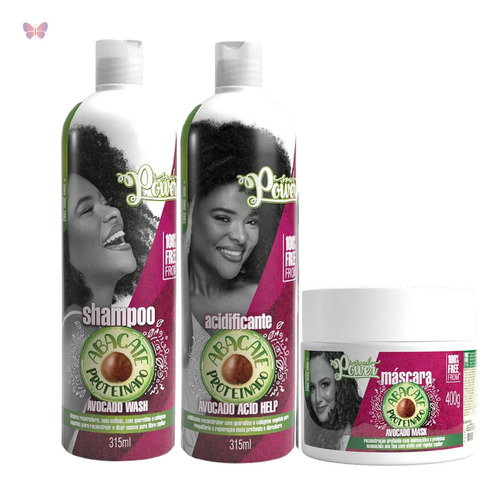 Kit Soul Power Abacate Proteinado