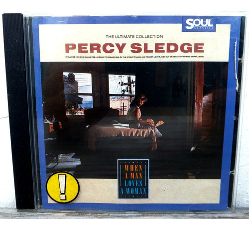 Percy Sledge - The Ultimate Collection - Cd Aleman 1987 So
