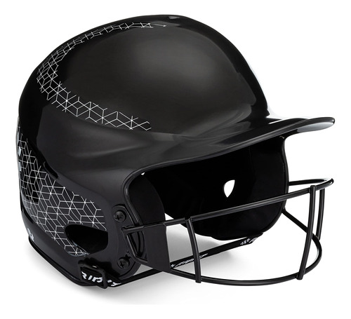 Rip-it Casco De Bateo De Softbol Vision Classic 2.0 | Rayas 