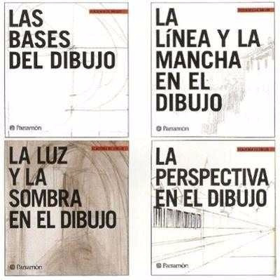 Coleccion 4 Libros  Academia De Dibujo - Tapa Dura  Parramon