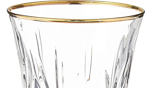 Una Copa Vino Tinto Melodía Filo Oro Rcr